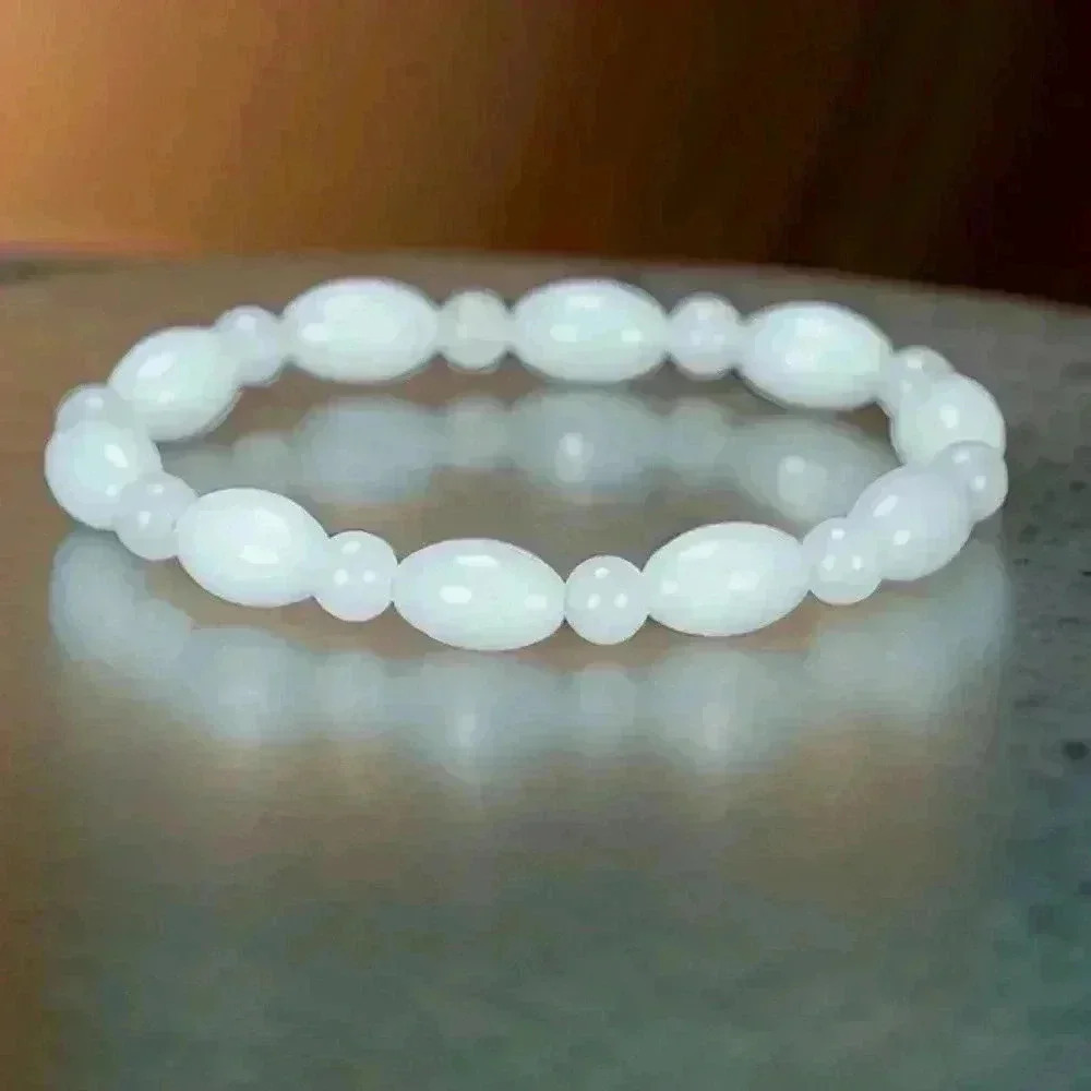 White Rabbit Beaded Bracelet